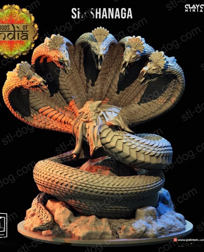 印度众神2(Gods of India 2) 3D打印图纸